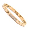 Lobyka Germanium Bracelet, Women's Titanium Stainless Steel Wristband, Women's Birthday