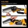Mini Chainsaw Cordless Compatible with Dwt 20V MAX, 6 Inch