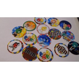 Unbranded Pre Cut One Inch Bottle CHOCOLATE CANDY Free Shipping - photo, 25 images