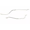The Stop Shop Galfan Coat Rear Axle Brake Lines Pair