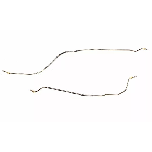 The Stop Shop Galfan Coat Rear Axle Brake Lines Pair