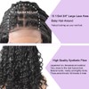 RESHE Box Braided Wigs For Black Women Briaded Lace Front