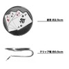 Goodland GD-GLFMK-ACE Magnetic Golf Marker Playing Cards Ace with Clip