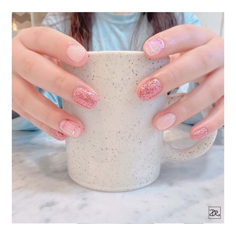 Next day delivery⭐Checked ribbon nail⭐ / 다음날 발송⭐체크 리본네일⭐