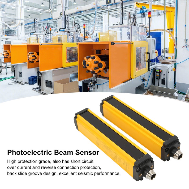 Light Curtain Sensor BEM0620‑A‑100NB Safety Photoelectric Beam Sensor Protective Screen