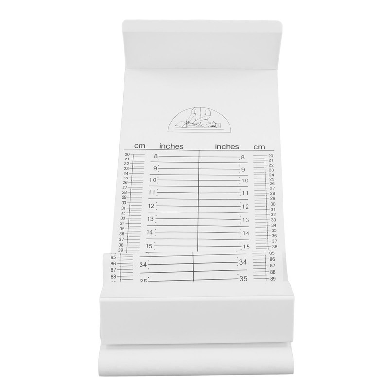Infant Measure Mat Baby Height Measuring Ruler Washable Collapsible Household