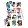 KH Porta Gafete Tarjetero Personajes Niños Niñas 12pz Mayoreo
