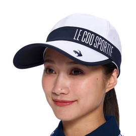 Cox Sportif LG5SCP04L Women's Cap, Underarm Darkening, Reduced Lighting, Soccer Material, Cooling, Stylish, Golf, WH00 (white), Free size