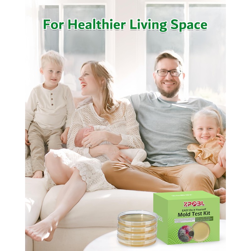 Mold Test Kit for Home, 8 Detection Tests for HVAC,