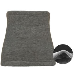 iNszkoos Insulated Velvet Knit Lumbar Warmer for Men Women Thermal Lower Back Support Brace Stomach Kidney Warmer Waist Abdominal Binder Postpartum Belly Wrap