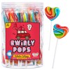 4YoreElves Heart Shaped Swirly Pops Valentine Edition 24 Lollies