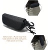 YUNCAIMAOYI Tactical Molle Glasses Case Tactical Eyeglasses Case Shockproof Sunglasses