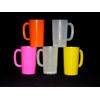 Large Plastic Beer Mugs, 32 Oz, Pack 8, Color Multi.