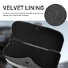 Arwrilt 1 PC Car Sun Visor Sunglasses Case, 6.7" x