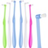 Boao 6 Pieces Tuft Toothbrush Tufted End-tuft Soft Trim Single