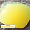 Mryok Polarized Replacement Lenses for Oakley Plaintiff OO4057-24K Gold