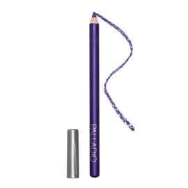 Palladio Wooden Eyeliner Pencil, Thin Pencil Shape, Easy Application, Firm yet Smooth Formula, Perfectly Outlined Eyes, Contour and Line, Long Lasting, Rich Pigment (Electric Purple)
