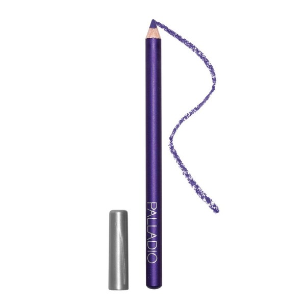Palladio Wooden Eyeliner Pencil, Thin Pencil Shape, Easy Application, Firm
