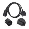 CYTGOUPER 10 Pin to 16 Pin Motorcycle Scanner OBD2 Adapter,