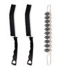 3 Pcs Crevice Cleaning Brush Hard Bristle Crevice Gap Brush