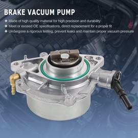 RADHLBNIU Brake Booster Vacuum Pump Compatible with 2006-2015 Mini Cooper R55 R56, 2008-2015 Mini Cooper R57, 2010-2015 Mini Cooper R58 R59 Replaces# 11667556919 904-819