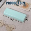 AMOJA Glasses case, hard case, high-quality PU leather material, compatible