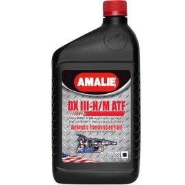 AMALIE DX-III-H/M Automatic Transmission Fluid (160-72836-56) 1 Quart Bottle, Pack of 12 | Made in USA