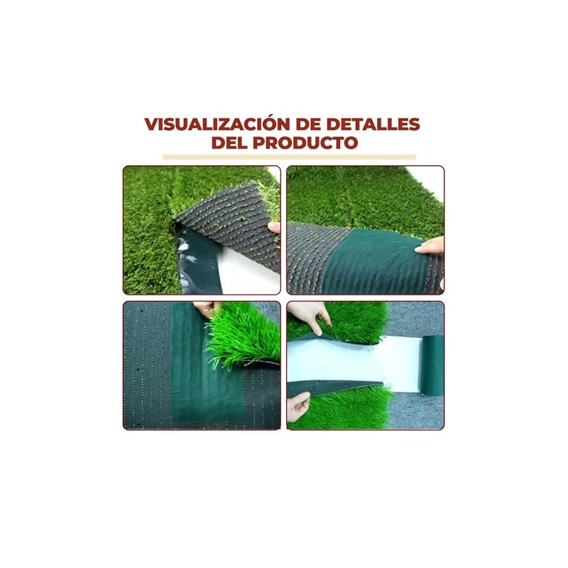 Mebix TRD Cinta Adhesiva Césped Artificial 15cm x 10m |