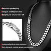 CaptainSteeL Miami Cuban Chain Necklace for Men/Women,316L Stainless Steel 5/9MM