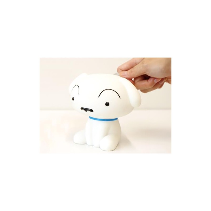Crayon Shin-chan Soft Vinyl Bank, Shiro++
