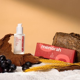 menorah Milky Hydrating Cream with Lemna & Oat – Ultra Lightweight, Soothing & Moisturizing Facial Lotion for Sensitive & Dry Skin, Daily Hydration & Comfort