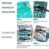 Lino Printing Sheets A4 A5 A6,Lino Cutting Kit,Linoleum Blocks for