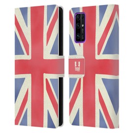 Head Case Designs Union Jack London Best Leather Book Wallet Case Cover Compatible With Honor 30 5G