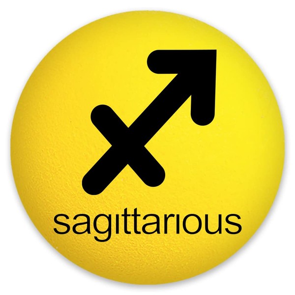 HappyBalls Sagittarious Birth Sign Car Antenna Topper/Mirror Dangler/Auto Dashboard Accessory