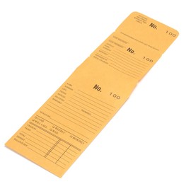 3-Part Yellow Repair or Lay-Away Envelope # 9001-10,000 Box of 1000