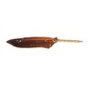 Feather Pen Set with 10 Interchangeable Nib Fire Lacquer Wax