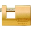 ABUS 82/63 Monoblock Brass Padlock Keyed Different