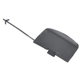 Front Bumper Towing Eye Cover, Bumper Towing Eye Cover, Front Car Bumper Towing Hook Cover Cap Unpainted 735456794 Suitable for Fiat 500 07-15