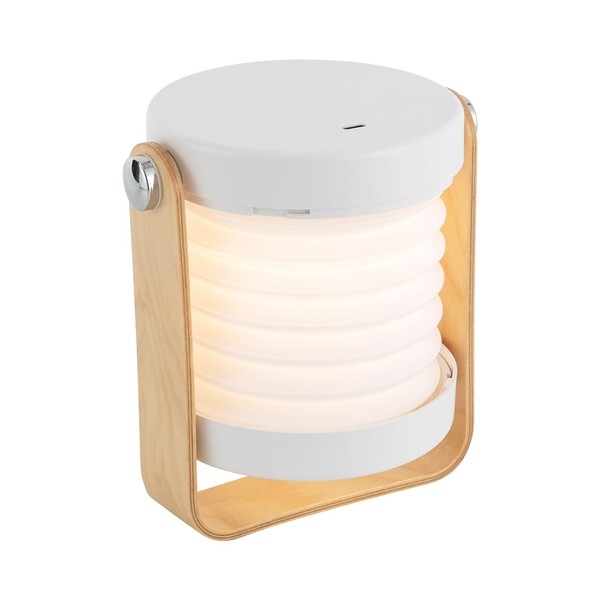 Portable Folding LED Lantern Lamp,Rechargeable Reading Light Table Lamp Outdoor