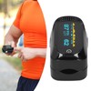 Infrared Measurement OLED Fingertip Pulse Oximeter Blood Oxygen Saturation Monitor