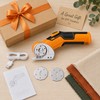 Rechargeable Electric Scissors for DIY Cutting – 3.7V Cordless Rotary