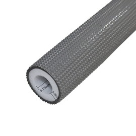 URBEST Pipe Insulation Tubing 1" x 3/8" Heat Preservation Insulated 6-Foot Length Handle Grips (Grey-19x10)