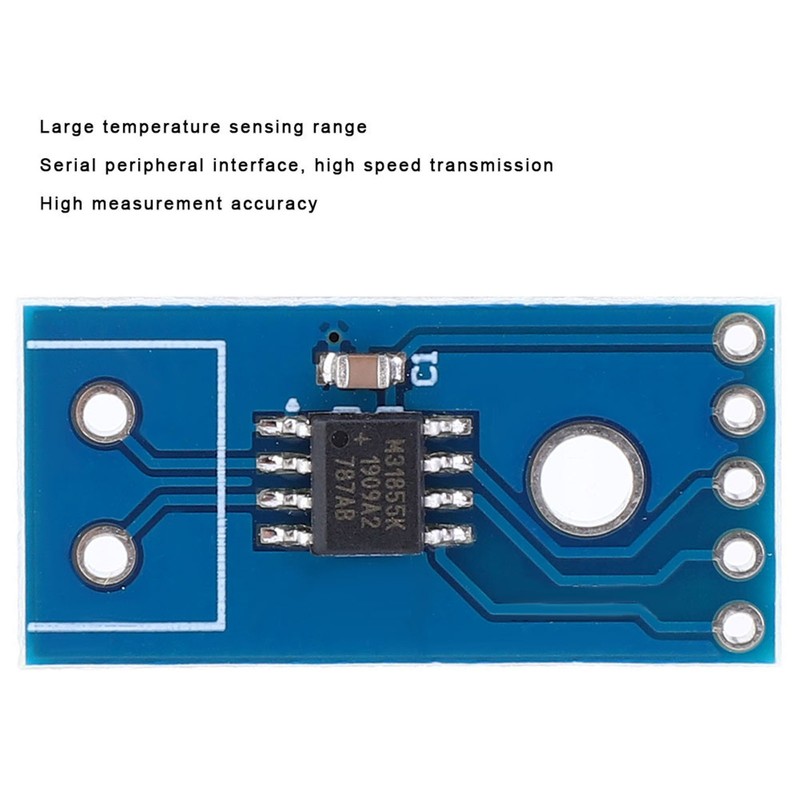 MAX31855 K Type Thermocouple Temperature Sensing Module -200~1350℃ 14-Bit Resolution