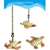 OMYZERO 12inches Ceiling Fan pull chain Lovely Romantic Turtle Pendant
