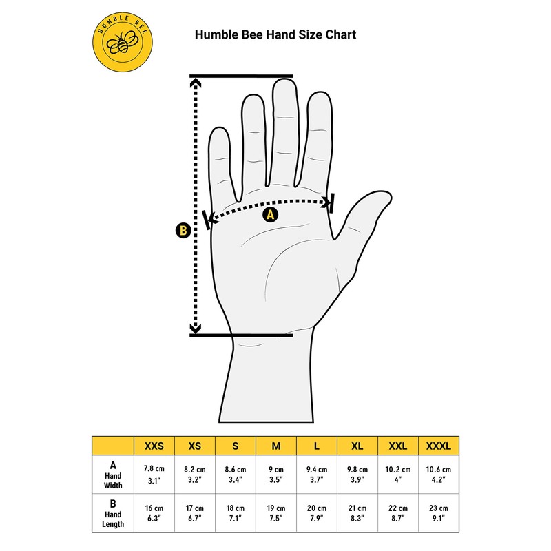 Humble Bee 113 Cowhide Beekeeping Gloves with Reinforced Cuffs