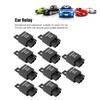 10Pcs DC12V 40A Automobile Car Air Conditioner Condensers Relay with