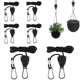 6 Pack Heavy Duty Ratchet Hangers