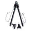 XKMT- 5000 lb Adjustable Bumper Mount Tow Bar With Chain