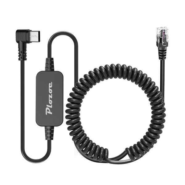 Radar Detector Cable with USB C to RJ11 Plug,Power Cable