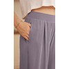 ODODOS Drapey Soft Wide Leg Pants for Women High Waist
